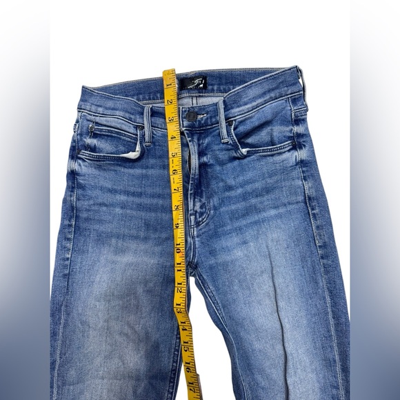MOTHER Classic Indigo Straight Leg Jeans - Picture 8 of 14